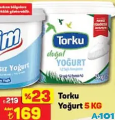 TORKU YOĞURT 5 KG